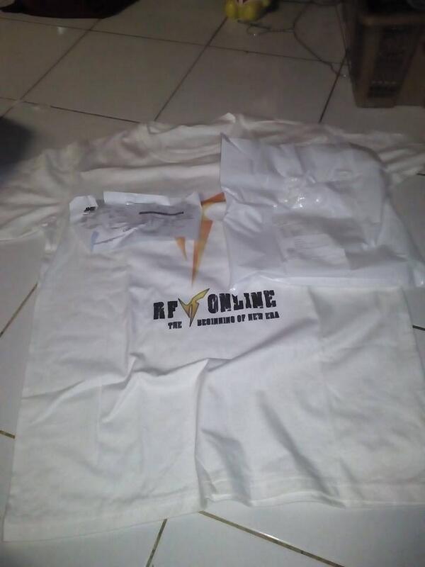 kaos rf online putih Arry
