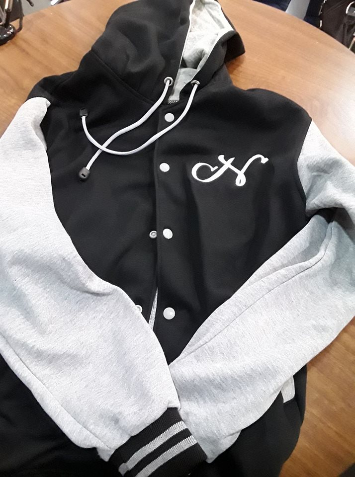 jaket varsity hoodie rahmi novalia